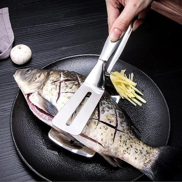 Multifunction Stainless Steel Cooking Tong for Frying