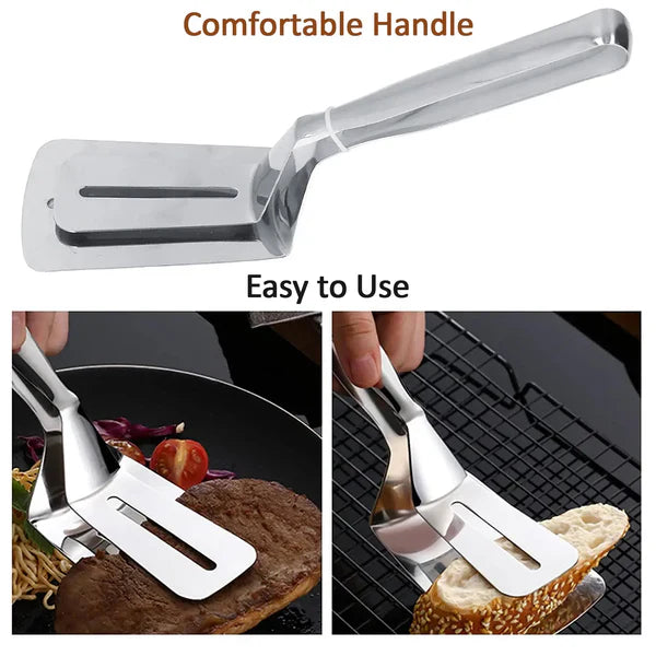 Multifunction Stainless Steel Cooking Tong for Frying