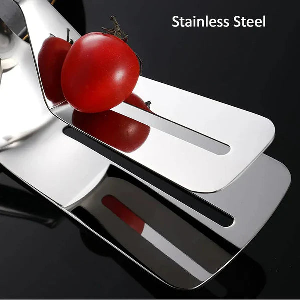 Multifunction Stainless Steel Cooking Tong for Frying