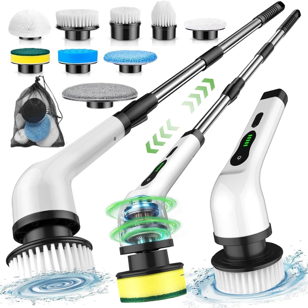 9-in-1 Electric Spin Scrubber