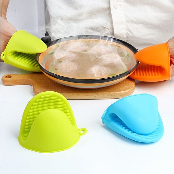 Silicone Heat Resistant Pot Holder Gloves