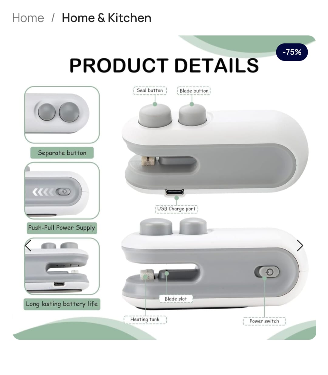 Mini sealing machine