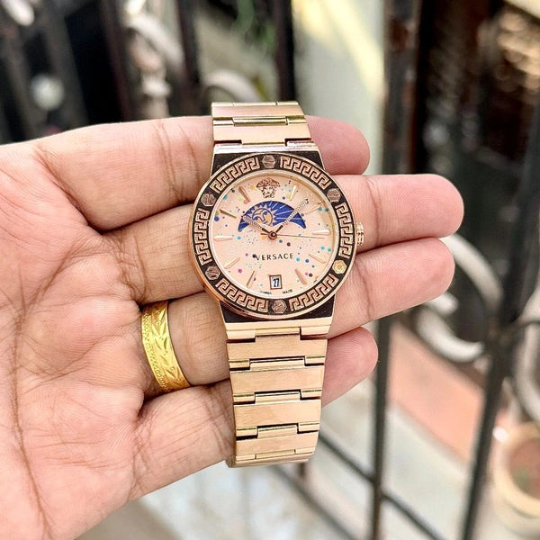 Analog Sun-Moon Working Ladies whatch