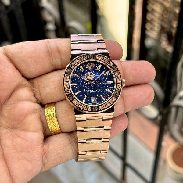 Analog Sun-Moon Working Ladies whatch