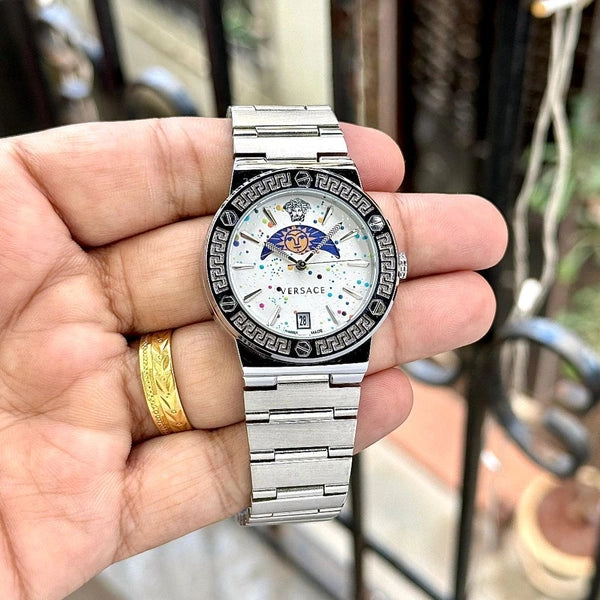 Analog Sun-Moon Working Ladies whatch