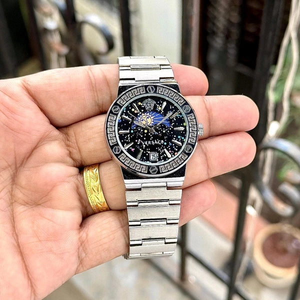 Analog Sun-Moon Working Ladies whatch