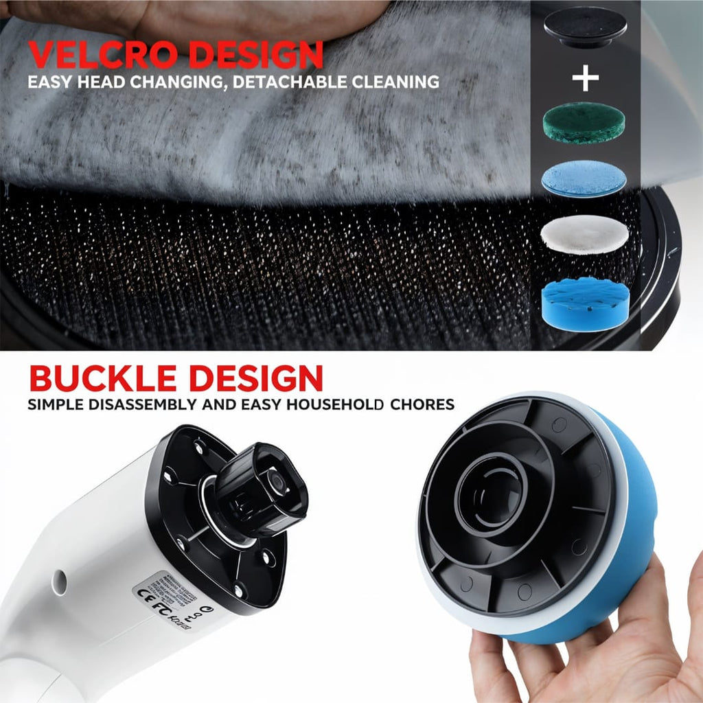 9-in-1 Electric Spin Scrubber