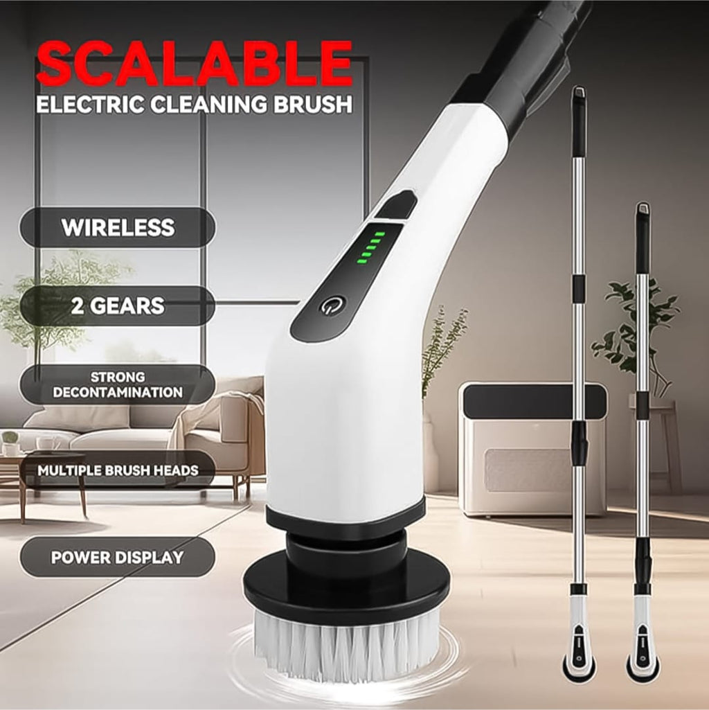 9-in-1 Electric Spin Scrubber