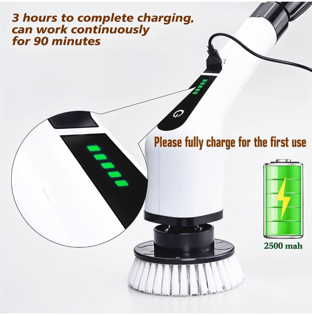 9-in-1 Electric Spin Scrubber
