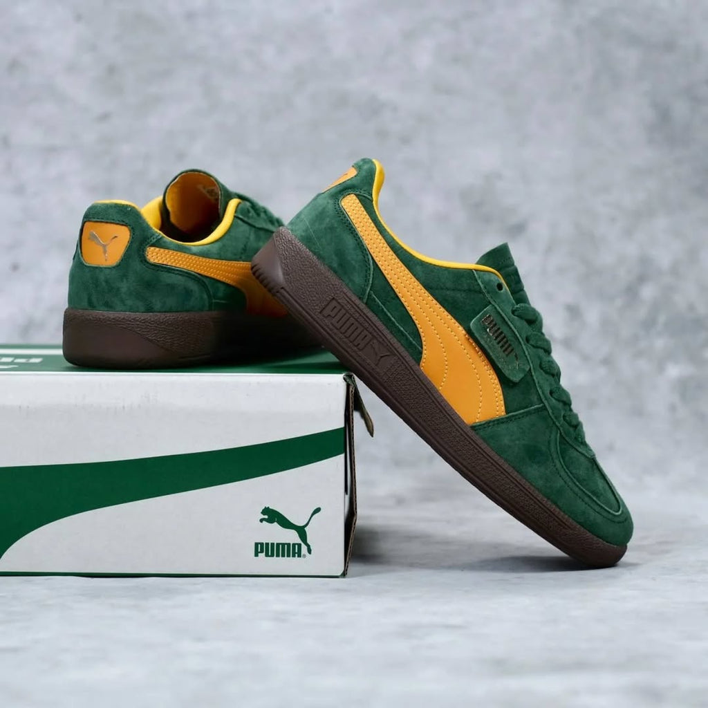Puma Palermo Green Yellow