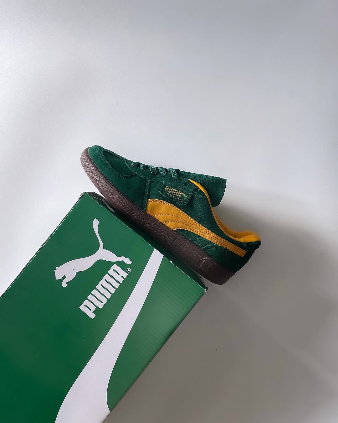 Puma Palermo Green Yellow