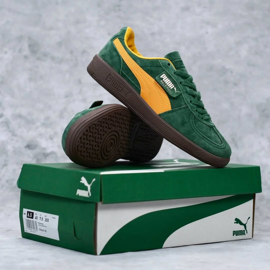 Puma Palermo Green Yellow